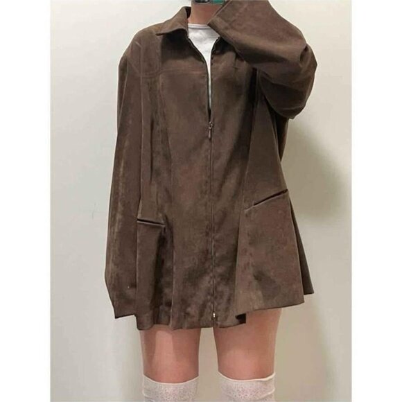 Brown Vintage Velvet Jacket - Picture 2 of 4